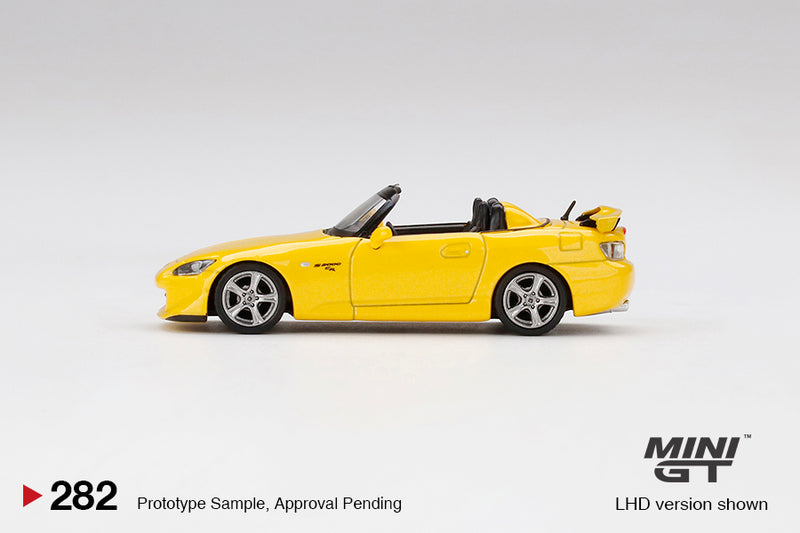 MINIGT 1:64 Honda S2000 CR in Rio Yellow Pearl