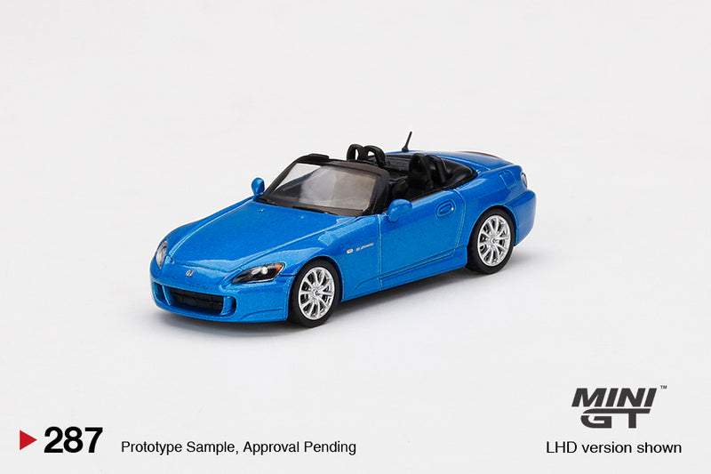 MINIGT 1:64 Honda S2000 in Laguna Blue Pearl