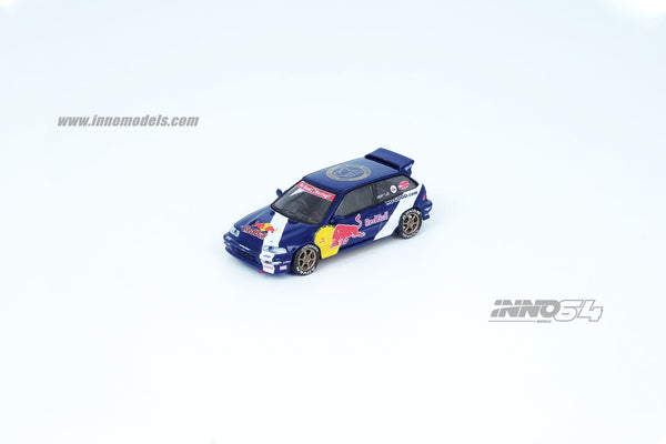 INNO Models 1:64 Honda Civic EF9 No Good Racing Redbull