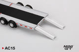 MINIGT 1:64 Car Hauler Trailer Type A in Silver