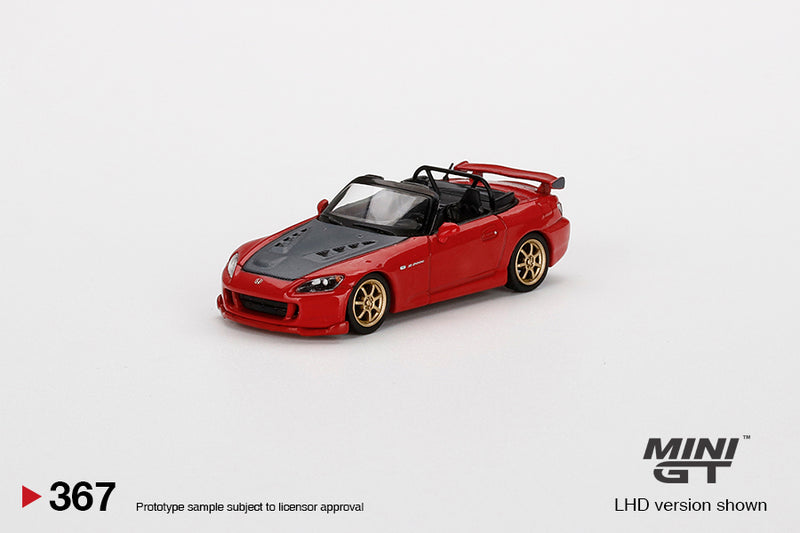 MINIGT 1:64 Honda S2000 (AP2) MUGEN in New Formula Red