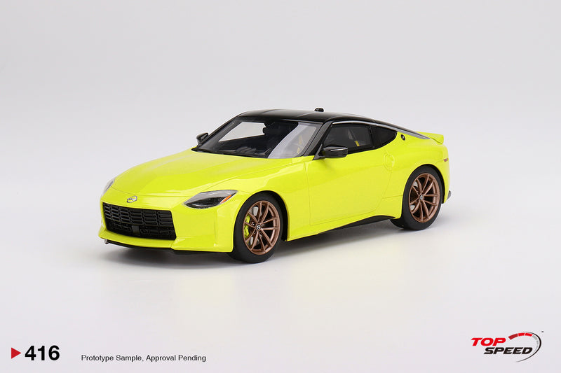 TopSpeed Models 1:18 Nissan Proto in Ikazuchi Yellow