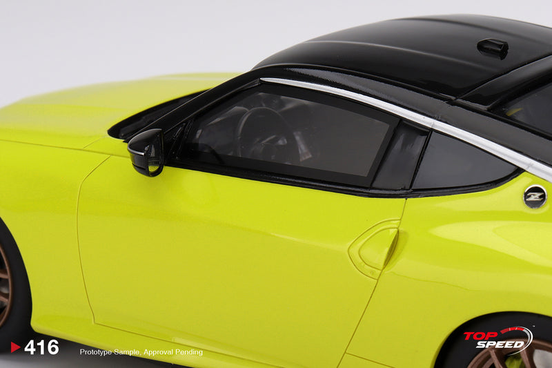 TopSpeed Models 1:18 Nissan Proto in Ikazuchi Yellow