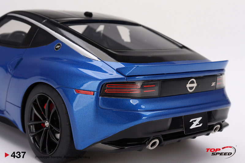 TopSpeed Models 1:18 Nissan Z Performance 2023 Seiran Blue