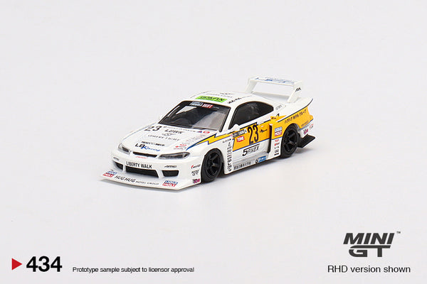 MINIGT 1:64 Nissan Silvia (S15) #23 LB Super Silhouette 2021 Formula Drift Japan