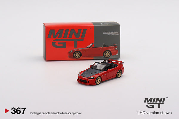 MINIGT 1:64 Honda S2000 (AP2) MUGEN in New Formula Red