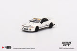 MINIGT 1:64 Nissan Skyline GT-R Top-Secret VR32 in White