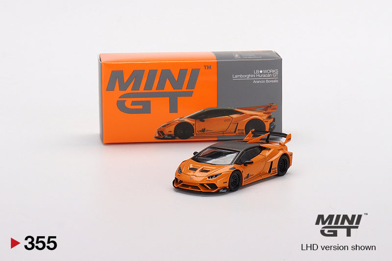 MINIGT 1:64 Lamborghini Huracán GT in Arancio Borealis