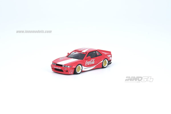 INNO Models 1:64 Nissan Silvia S13 V2 Pandem Rocket Bunny Coca Cola