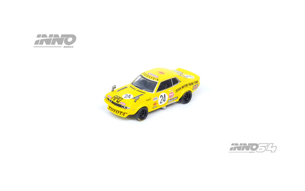 INNO Models 1:64 Toyota Celica 1600GT #24 "Crown Motors Racing Team"  Macau Guia Race 1974 Winner - Nobuhide Tachi