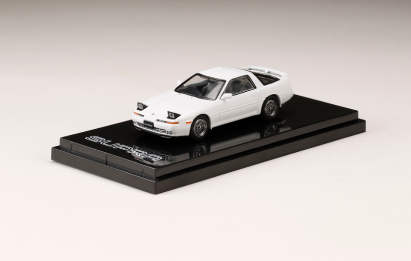 Hobby Japan 1:64 Toyota Supra (A70) 2.5GT Twin Turbo Customized Version in Super White IV