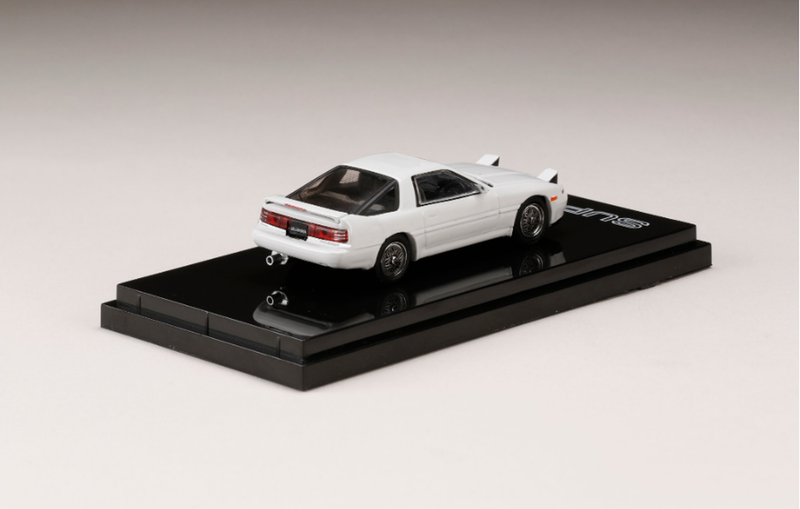 Hobby Japan 1:64 Toyota Supra (A70) 2.5GT Twin Turbo Customized Version in Super White IV