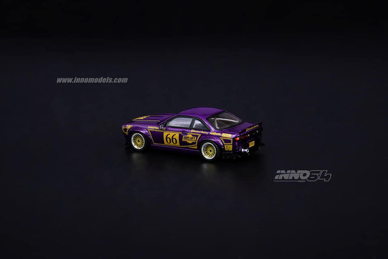 INNO Models 1:64 Nissan Silvia S14 Rocket Bunny Boss Aero Metallic Purple