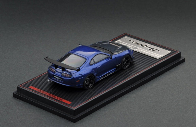 Ignition Model 1:64 Toyota Supra JZA80 RZ Blue Metallic