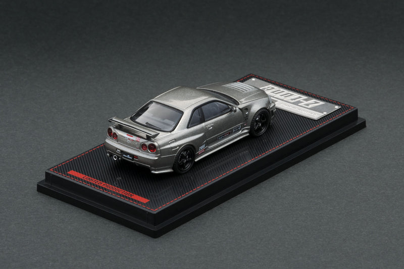 Ignition Model 1:64 Nissan Skyline Nismo R34 GT-R Z-Tune CRS Gunmetal