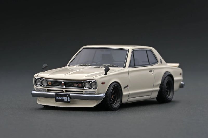 Ignition Model 1:43 Nissan Skyline 2000 GT-R (KPGC10) White