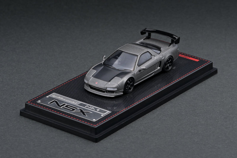 Ignition Model 1:64 Honda NSX NA1 Titanium Matte Gray