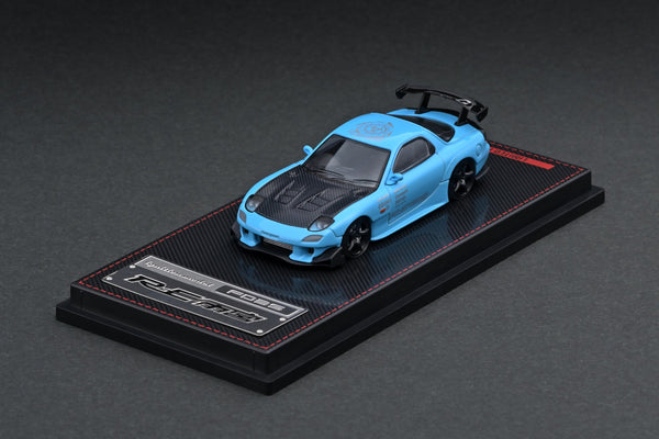 Ignition Model 1:64 Mazda RX-7 FD3S RE Amemiya Light Blue