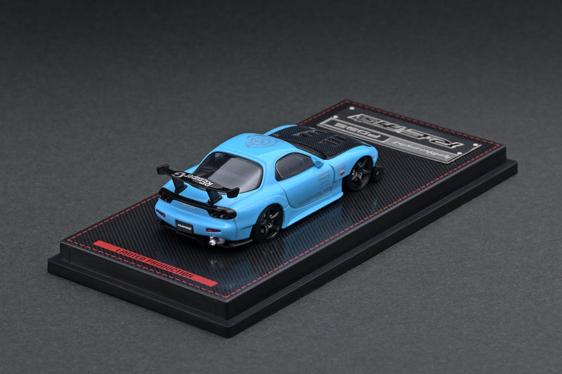 Ignition Model 1:64 Mazda RX-7 FD3S RE Amemiya Light Blue