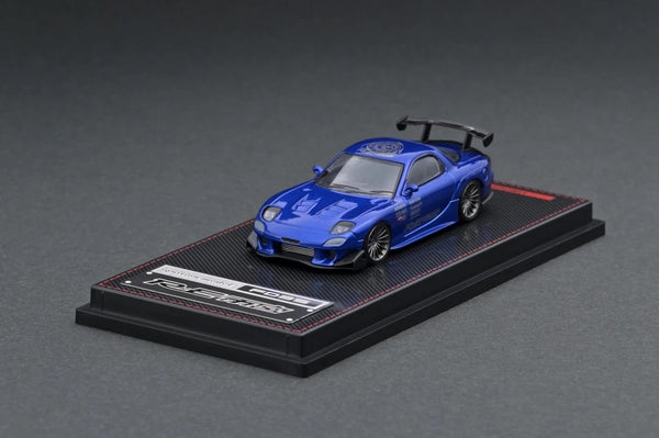 Ignition Model 1:64 Mazda RX-7 FD3S RE Amemiya Blue Metallic