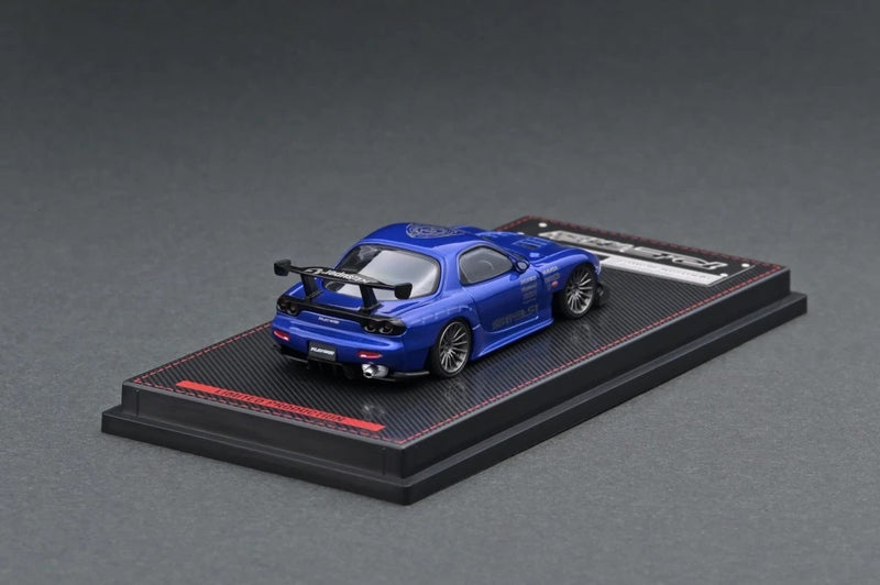 Ignition Model 1:64 Mazda RX-7 FD3S RE Amemiya Blue Metallic