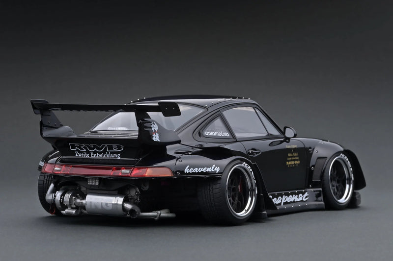 Ignition Model 1:18 Porsche 993 RWB in Black