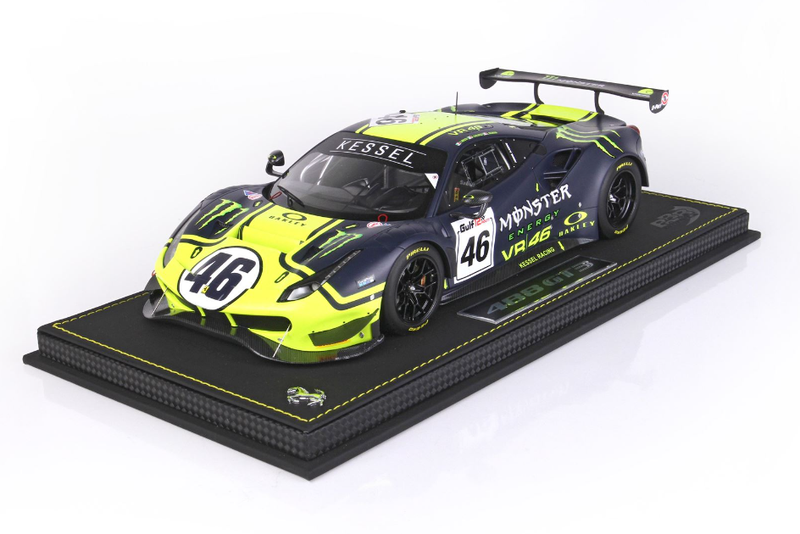 BBR Models 1:18 Ferrari 488 GT3 Valentino Rossi  Team "Kessel "