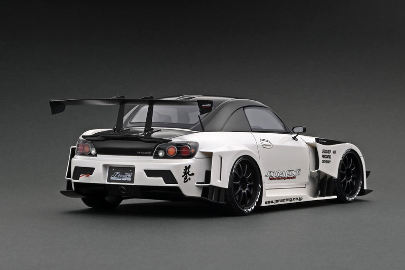 Ignition Model 1:18 Honda S2000 J's Racing in Pearl White