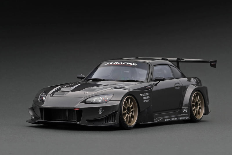 Ignition Model 1:18 Honda S2000 J's Racing in Gun Metallic