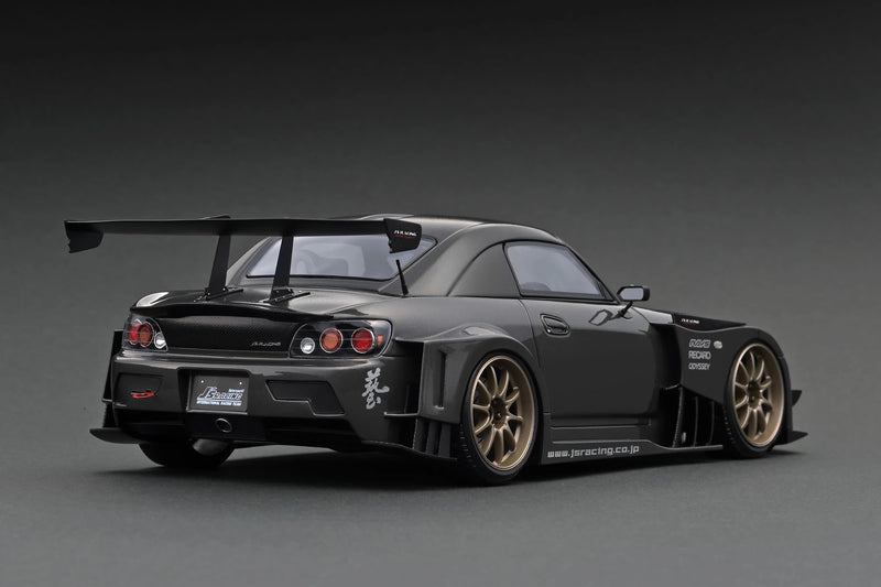 Ignition Model 1:18 Honda S2000 J's Racing in Gun Metallic