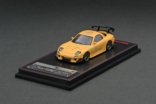 Ignition Model 1:64 Mazda RX-7 FD3S RE Amemiya Matte Yellow