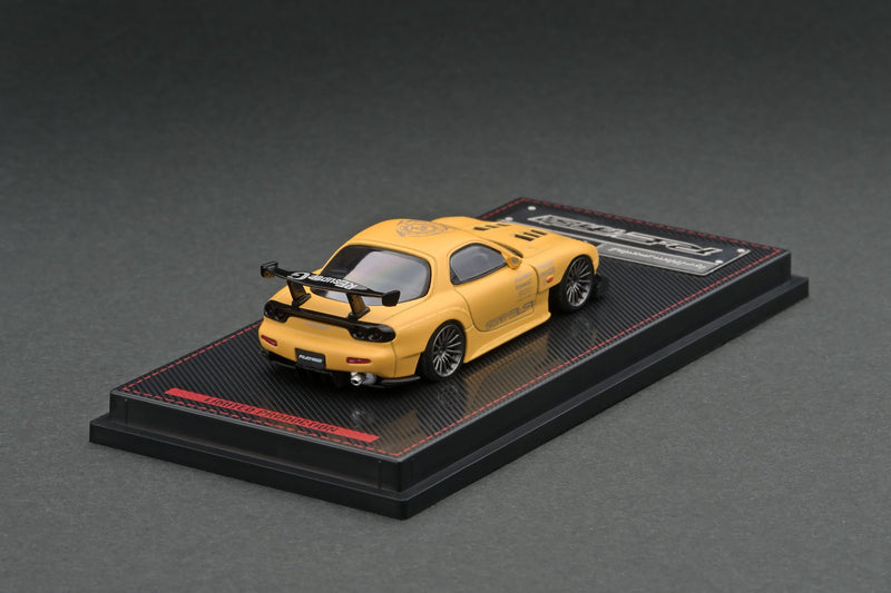 Ignition Model 1:64 Mazda RX-7 FD3S RE Amemiya Matte Yellow