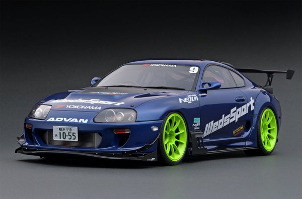 Ignition Model 1:12 Toyota Supra JZA80 RZ Max Orido Street Version Blue