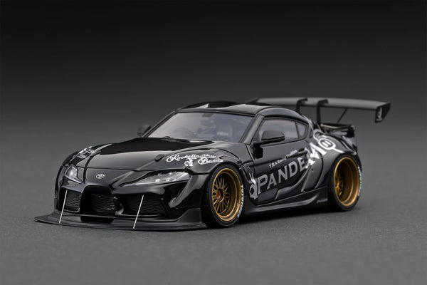 Ignition Model 1:43 Toyota GR Supra A90 Pandem in Black Metallic