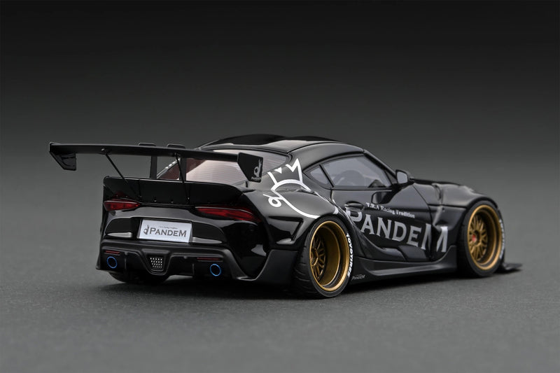 Ignition Model 1:43 Toyota GR Supra A90 Pandem in Black Metallic