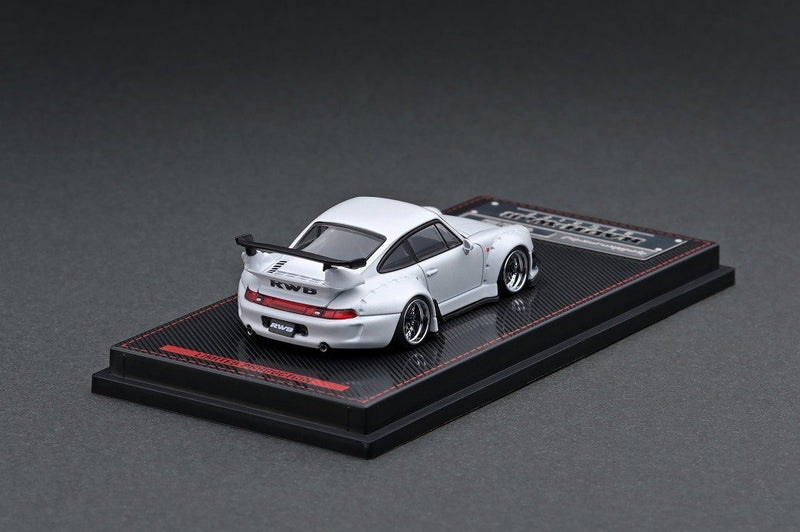 Ignition Model 1:64 Porsche 993 RWB in Pearl White