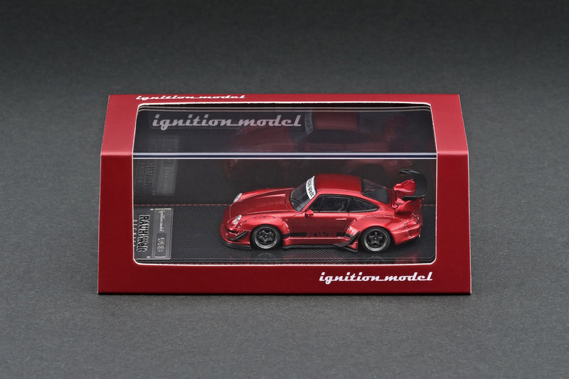 Ignition Model 1:64 Porsche 993 RWB in Red Metallic