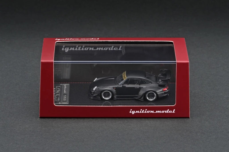 Ignition Model 1:64 Porsche 993 RWB in Matte Black