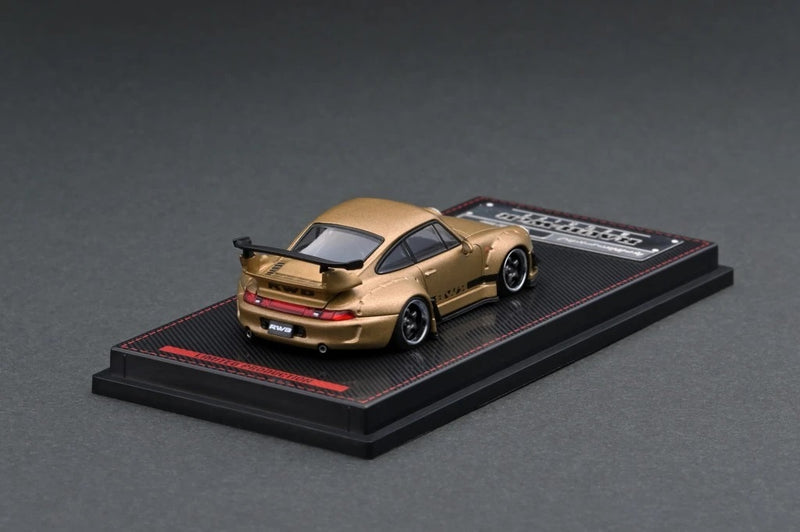 Ignition Model 1:64 Porsche 993 RWB in Matte Gold