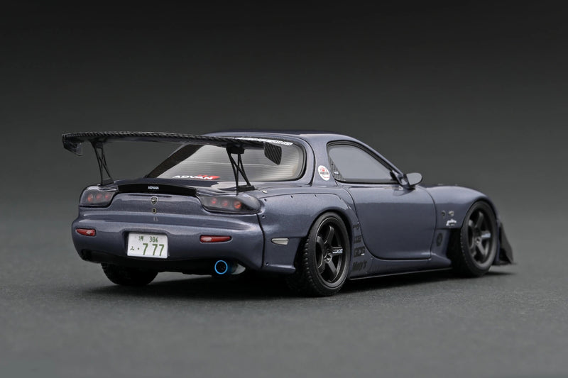 Ignition Model 1:43 Mazda RX7 (FD3S) FEED in Gun Metallic