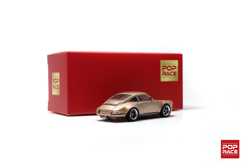 Pop Race 1/64 Porsche 964 Singer in Gold