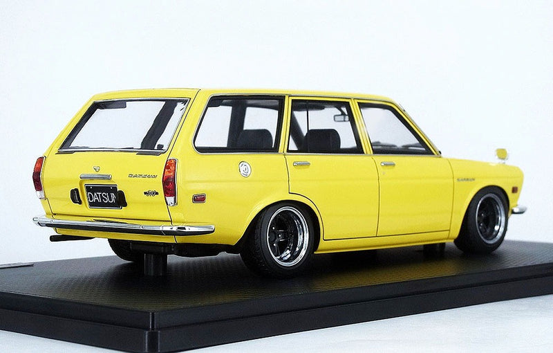 *PREORDER* Ignition Model 1:18 Nissan Datsun Bluebird 510 Wagon in Yellow