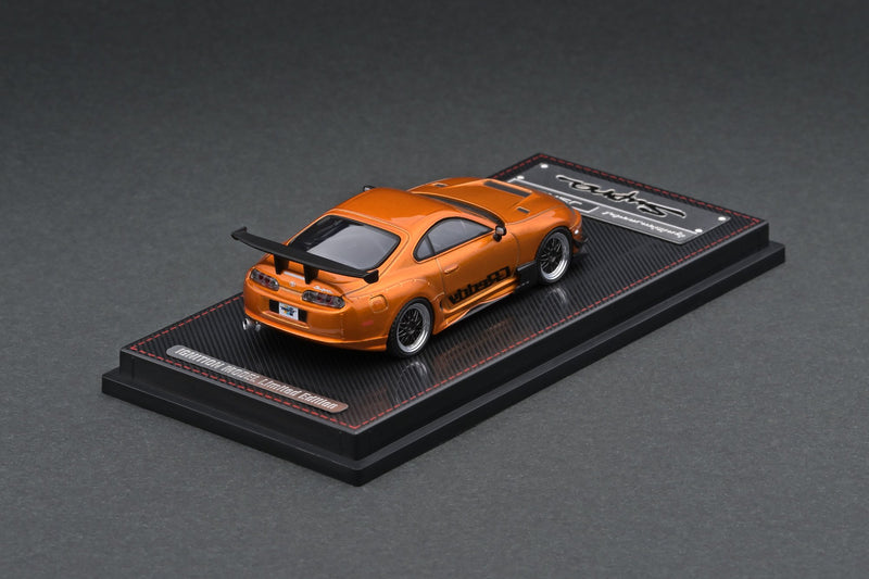 Ignition Model 1:64 Toyota Supra RZ GReddy Orange Metallic