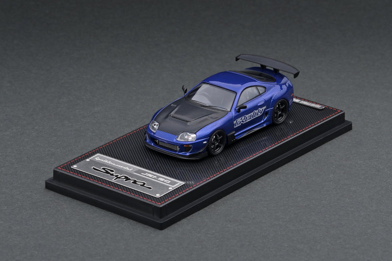 Ignition Model 1:64 Toyota Supra RZ GReddy Blue Metallic