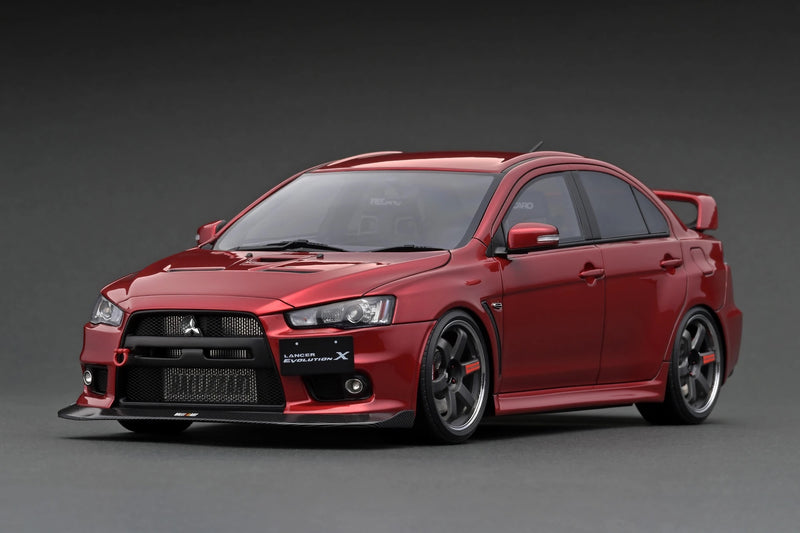 Ignition Model 1:18 Mitsubishi Lancer Evolution X (CZ4A) Metallic Red