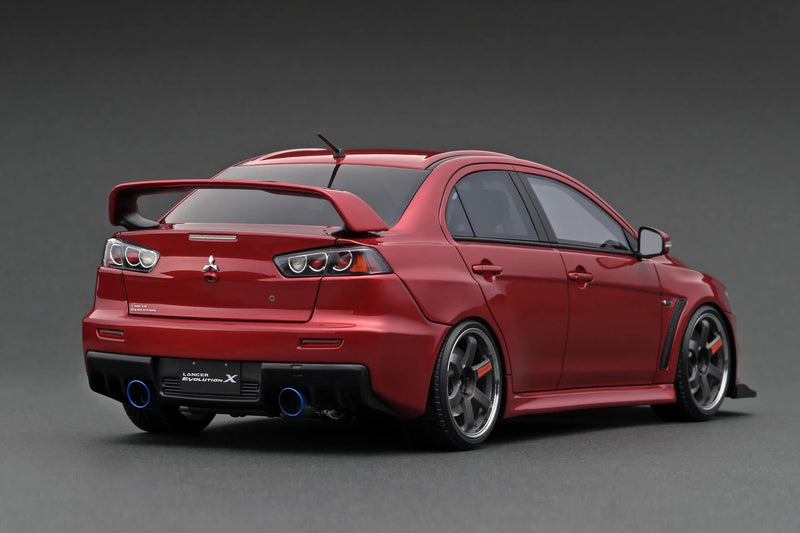 Ignition Model 1:18 Mitsubishi Lancer Evolution X (CZ4A) Metallic Red