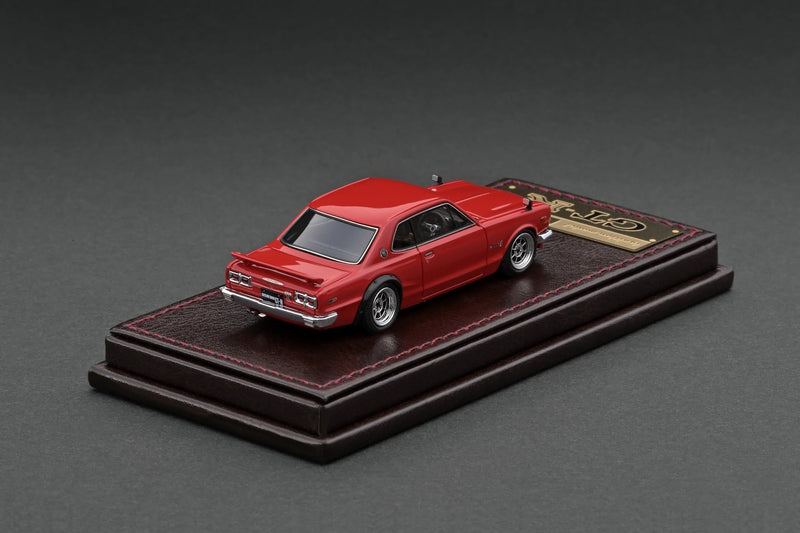 Ignition Model 1:64 Nissan Skyline 2000 GT-R (KPGC10) Red