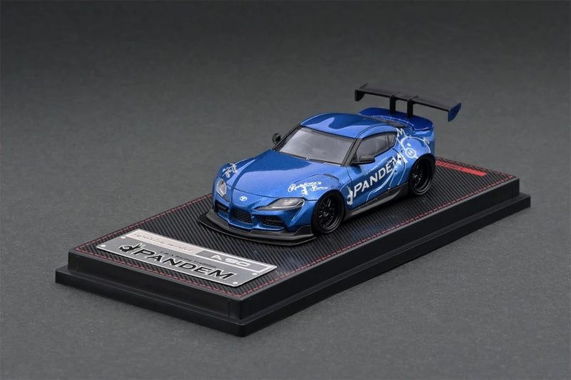 Ignition Model 1:64 Toyota GR Supra Pandem in Blue Metallic