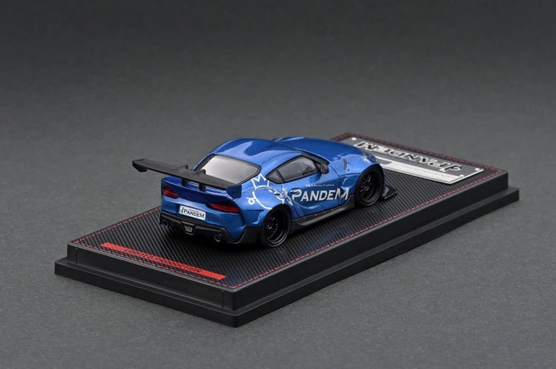 Ignition Model 1:64 Toyota GR Supra Pandem in Blue Metallic