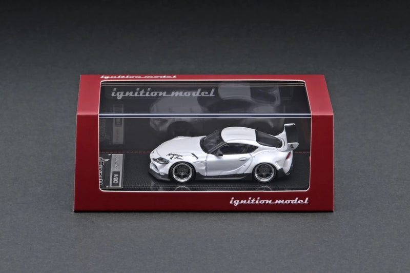 Ignition Model 1:64 Toyota GR Supra Pandem in Pearl White